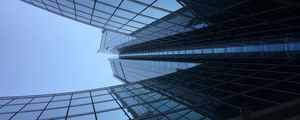 Preview wallpaper building, skyscraper, architecture, glass, reflection