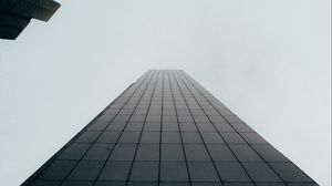 Preview wallpaper building, skyscraper, black, facade, architecture