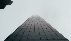 Preview wallpaper building, skyscraper, black, facade, architecture