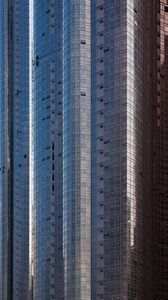 Preview wallpaper building, skyscraper, glass, facade