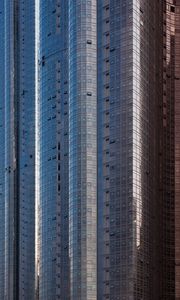Preview wallpaper building, skyscraper, glass, facade