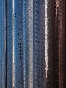 Preview wallpaper building, skyscraper, glass, facade