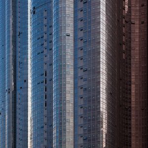 Preview wallpaper building, skyscraper, glass, facade