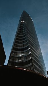 Preview wallpaper building, skyscraper, tower, architecture, dark