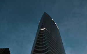 Preview wallpaper building, skyscraper, tower, architecture, dark
