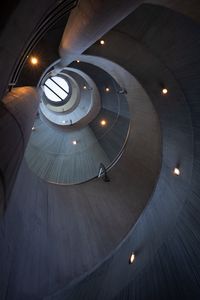 Preview wallpaper building, spiral, roof, light, architecture, gray