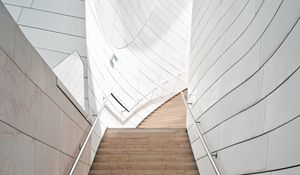 Preview wallpaper building, stairs, railings