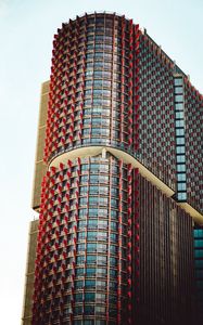 Preview wallpaper building, tower, architecture, design, red