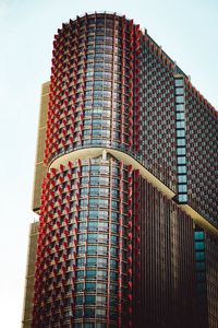 Preview wallpaper building, tower, architecture, design, red