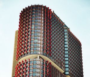 Preview wallpaper building, tower, architecture, design, red