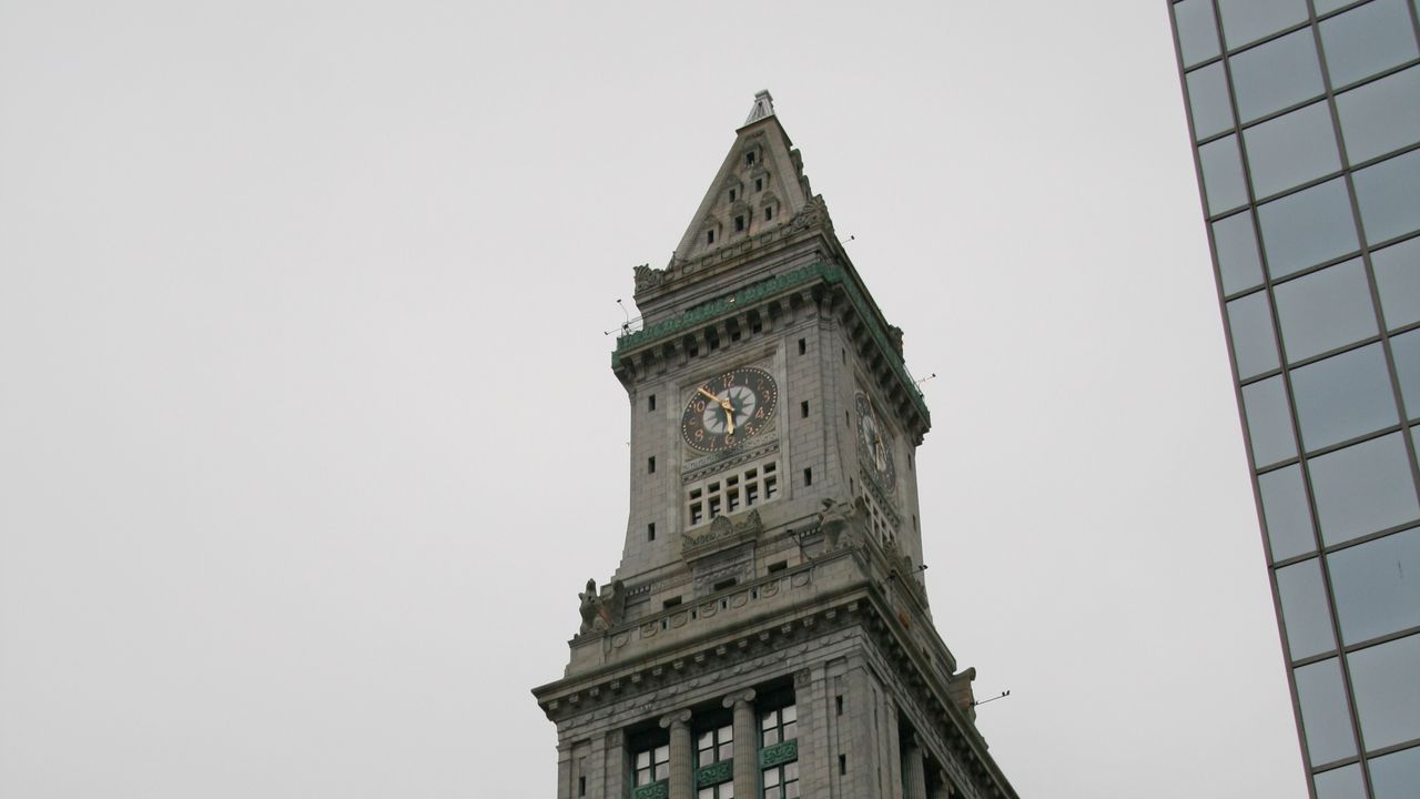 Wallpaper building, tower, chapel, architecture, city, boston