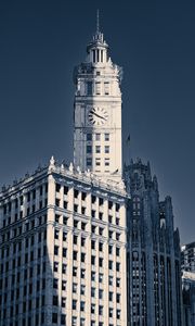 Preview wallpaper building, tower, clock, architecture