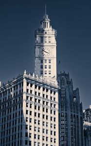 Preview wallpaper building, tower, clock, architecture