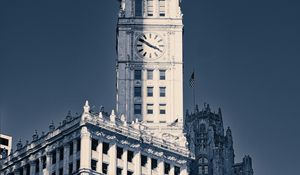 Preview wallpaper building, tower, clock, architecture
