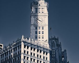 Preview wallpaper building, tower, clock, architecture