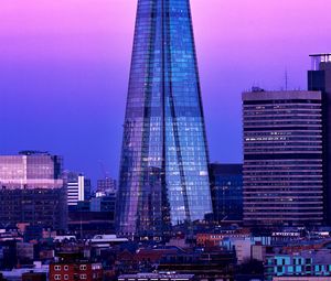 Preview wallpaper building, tower, glass, skyscraper, architecture, city