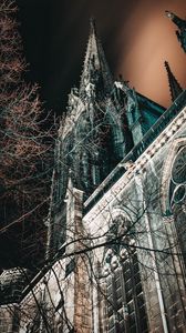 Preview wallpaper building, tower, gothic, architecture, old