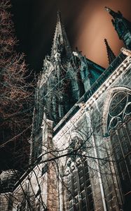 Preview wallpaper building, tower, gothic, architecture, old