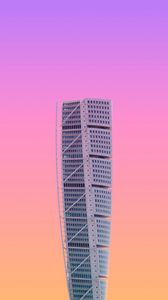 Preview wallpaper building, tower, skyscraper, architecture, minimalism