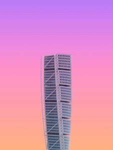 Preview wallpaper building, tower, skyscraper, architecture, minimalism