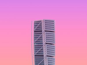 Preview wallpaper building, tower, skyscraper, architecture, minimalism