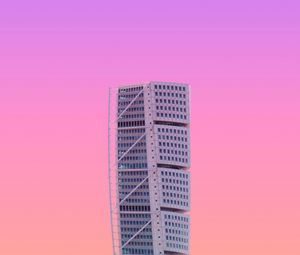 Preview wallpaper building, tower, skyscraper, architecture, minimalism