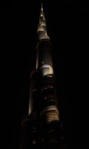 Preview wallpaper building, tower, skyscraper, architecture, night