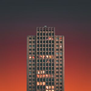 Preview wallpaper building, tower, skyscraper, minimalism, architecture