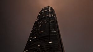 Preview wallpaper building, tower, skyscraper, night