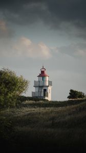 Preview wallpaper building, tower, trees, landscape