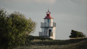 Preview wallpaper building, tower, trees, landscape