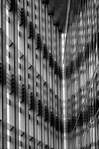 Preview wallpaper building, walls, facade, bw, architecture