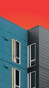 Preview wallpaper building, window, facade, sky