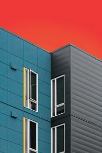 Preview wallpaper building, window, facade, sky