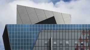 Preview wallpaper building, windows, architecture, facade, sky, city