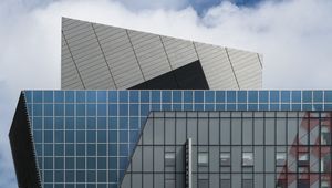 Preview wallpaper building, windows, architecture, facade, sky, city