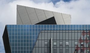Preview wallpaper building, windows, architecture, facade, sky, city