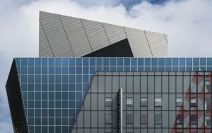 Preview wallpaper building, windows, architecture, facade, sky, city