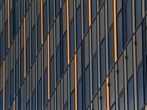 Preview wallpaper building, windows, architecture, stripes
