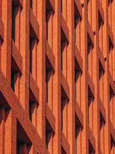 Preview wallpaper building, windows, architecture, brown