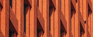 Preview wallpaper building, windows, architecture, brown