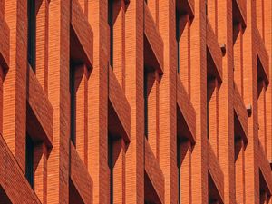 Preview wallpaper building, windows, architecture, brown