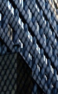 Preview wallpaper building, windows, bars, dark