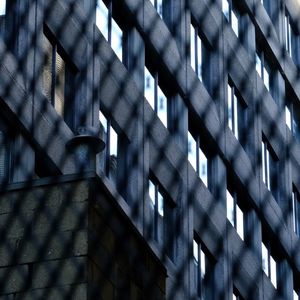 Preview wallpaper building, windows, bars, dark