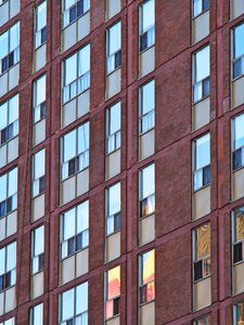 Preview wallpaper building, windows, brick, architecture
