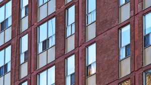 Preview wallpaper building, windows, brick, architecture