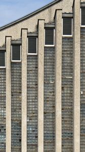 Preview wallpaper building, windows, curve, geometry, architecture