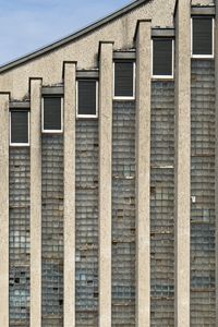 Preview wallpaper building, windows, curve, geometry, architecture