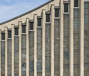 Preview wallpaper building, windows, curve, geometry, architecture