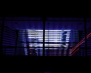 Preview wallpaper building, windows, dark, night
